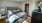 spacious bedroom with private bathroom
